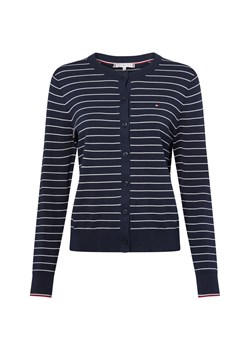 Tommy Hilfiger Kardigan damski Kobiety granatowy w paski ze sklepu vangraaf w kategorii Swetry damskie - zdjęcie 184673480