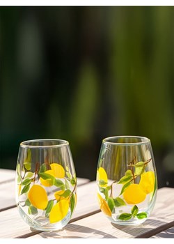 Sinsay - Szklanki w cytryny 2 pack - żółty ze sklepu Sinsay w kategorii Szklanki - zdjęcie 184674832