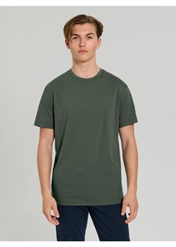 Sinsay - Koszulka basic - zielony ze sklepu Sinsay w kategorii T-shirty męskie - zdjęcie 184674874