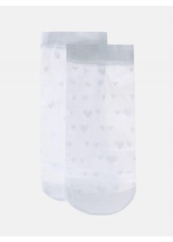 Sinsay - Transparentne skarpetki 2 pack - biały ze sklepu Sinsay w kategorii Skarpetki dziecięce - zdjęcie 184674884