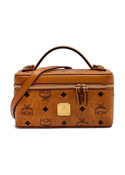 MCM Kuferek AREN ROCKSTAR | z dodatkiem skóry ze sklepu Gomez Fashion Store w kategorii Kuferki - zdjęcie 184675501