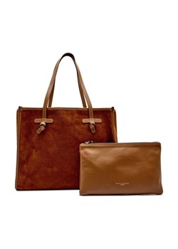 GIANNI CHIARINI Skórzana shopperka + saszetka MARCELLA ze sklepu Gomez Fashion Store w kategorii Torby Shopper bag - zdjęcie 184675533