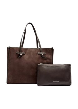 GIANNI CHIARINI Skórzana shopperka + saszetka MARCELLA ze sklepu Gomez Fashion Store w kategorii Torby Shopper bag - zdjęcie 184675534