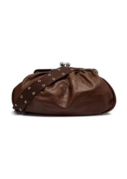 Weekend MaxMara Skórzana torebka na ramię CRISTIN Pasticcino ze sklepu Gomez Fashion Store w kategorii Kopertówki - zdjęcie 184675561