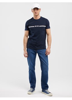 BIG STAR Koszulka w kolorze granatowym ze sklepu Limango Polska w kategorii T-shirty męskie - zdjęcie 184676363