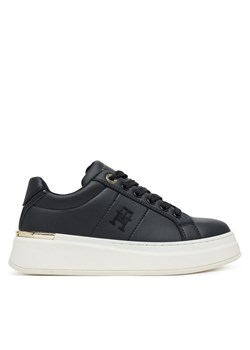 Sneakersy Tommy Hilfiger Low Cut Lace-Up T3A9-33985-1355 Czarny ze sklepu eobuwie.pl w kategorii Buty sportowe dziecięce - zdjęcie 184677190