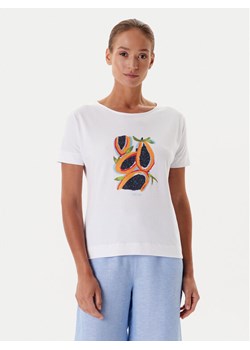 Tatuum T-Shirt Lali 2 T2511.111 Biały Regular Fit ze sklepu MODIVO w kategorii Bluzki damskie - zdjęcie 184677632