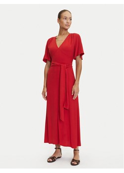 Tatuum Kombinezon Fang T2504.075 Czerwony Wide Leg ze sklepu MODIVO w kategorii Kombinezony damskie - zdjęcie 184677680