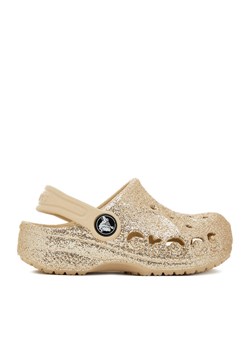 Crocs Klapki C-BAYA CLOG T 207014-11S Złoty ze sklepu MODIVO w kategorii Klapki dziecięce - zdjęcie 184677692