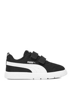 Puma Sneakersy COURTFLEX V3 MESH INF 39808617 Czarny ze sklepu MODIVO w kategorii Buty sportowe dziecięce - zdjęcie 184677712