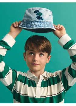 Reserved - Jeansowy bucket hat - granatowy ze sklepu Reserved w kategorii Czapki dziecięce - zdjęcie 184679051