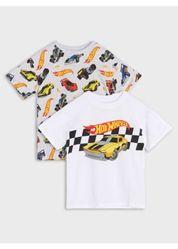 Sinsay - Koszulki 2 pack Hot Wheels - wielobarwny ze sklepu Sinsay w kategorii T-shirty chłopięce - zdjęcie 184680124