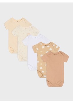 Sinsay - Body 5 pack - biały ze sklepu Sinsay w kategorii Body niemowlęce - zdjęcie 184680170