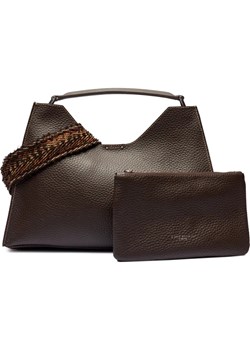 GIANNI CHIARINI Skórzana shopperka + saszetka AURORA ze sklepu Gomez Fashion Store w kategorii Torby Shopper bag - zdjęcie 184681342