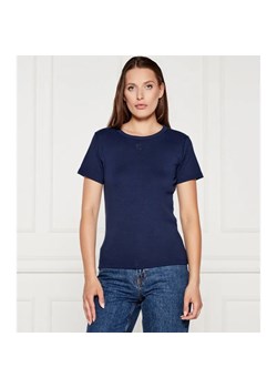 HUGO T-shirt Deloris | Regular Fit ze sklepu Gomez Fashion Store w kategorii Bluzki damskie - zdjęcie 184681393