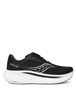 Buty do biegania Saucony Ride 18 S11000 Czarny ze sklepu eobuwie.pl w kategorii Buty sportowe damskie - zdjęcie 184681443