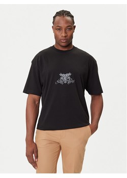 HUGO T-Shirt Duarms 50542817 Czarny Oversize ze sklepu MODIVO w kategorii T-shirty męskie - zdjęcie 184681881