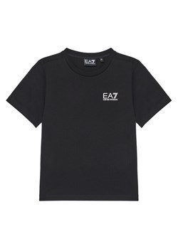 EA7 Emporio Armani T-Shirt 7B000020 AF10378 UC001 Czarny Regular Fit ze sklepu MODIVO w kategorii T-shirty chłopięce - zdjęcie 184681913