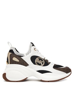 MICHAEL Michael Kors Sneakersy Zuma 43T5ZUFS1B Brązowy ze sklepu MODIVO w kategorii Buty sportowe damskie - zdjęcie 184681974