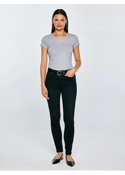 Koszulka damska gładka szara Classic 991 ze sklepu Big Star w kategorii Bluzki damskie - zdjęcie 184682511