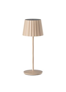 lumisky Lampa stołowa LED &quot;Abby&quot; w kolorze kremowym - wys. 29 x Ø 11 cm ze sklepu Limango Polska w kategorii Oświetlenie led - zdjęcie 184682890