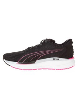 Puma Buty &quot;Magnify Nitro Knit&quot; w kolorze czarno-biało-różowym do biegania ze sklepu Limango Polska w kategorii Buty sportowe damskie - zdjęcie 184683300