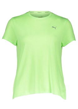 Puma Koszulka funkcyjna &quot;Run Favorite Heather&quot; w kolorze zielonym ze sklepu Limango Polska w kategorii Bluzki damskie - zdjęcie 184683391