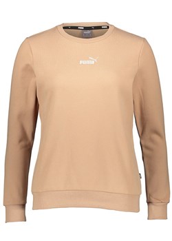 Puma Bluza &quot;ESS+&quot; w kolorze beżowym ze sklepu Limango Polska w kategorii Bluzy damskie - zdjęcie 184683454
