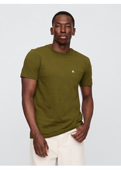 GAP Koszulka w kolorze khaki ze sklepu Limango Polska w kategorii T-shirty męskie - zdjęcie 184683541