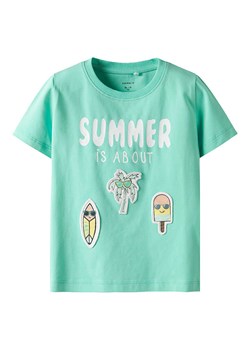 name it Koszulka &quot;Jack&quot; w kolorze turkusowym ze sklepu Limango Polska w kategorii T-shirty chłopięce - zdjęcie 184683760