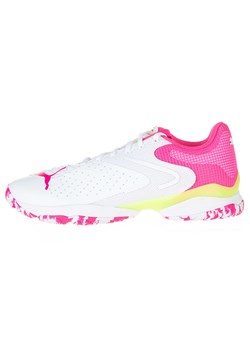 Puma Buty &quot;Solarattack RCT&quot; w kolorze biało-różowo-żółtym do biegania ze sklepu Limango Polska w kategorii Buty sportowe damskie - zdjęcie 184684290