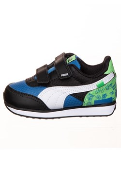 Puma Sneakersy &quot;FUTURE RDIER GRAFFIT&quot; w kolorze niebiesko-zielonym ze sklepu Limango Polska w kategorii Buty sportowe dziecięce - zdjęcie 184684442