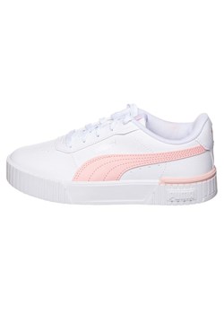 Puma Sneakersy &quot;Carina 2.0 PS&quot; w kolorze biało-jasnoróżowym ze sklepu Limango Polska w kategorii Trampki dziecięce - zdjęcie 184684483
