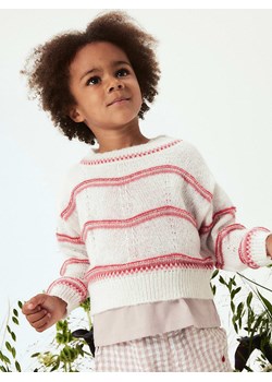 name it Sweter w kolorze białym ze sklepu Limango Polska w kategorii Swetry dziewczęce - zdjęcie 184684610