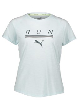 Puma Koszulka funkcyjna &quot;Run&quot; w kolorze błękitnym ze sklepu Limango Polska w kategorii Bluzki damskie - zdjęcie 184685502