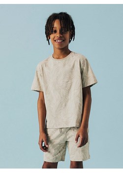 name it Koszulka &quot;Jivan&quot; w kolorze beżowo-kremowym ze sklepu Limango Polska w kategorii T-shirty chłopięce - zdjęcie 184685662