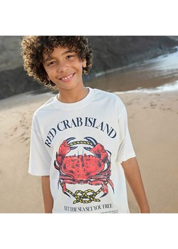 COOL CLUB Koszulka w kolorze białym ze sklepu Limango Polska w kategorii T-shirty chłopięce - zdjęcie 184685943