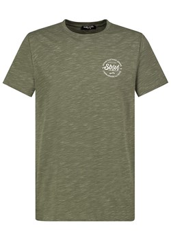 Sublevel Koszulka w kolorze khaki ze sklepu Limango Polska w kategorii T-shirty męskie - zdjęcie 184686271