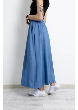 SPÓDNICA MAXI- NIEBIESKA ze sklepu olika.com.pl w kategorii Spódnice - zdjęcie 184687562