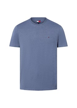 Tommy Jeans Koszulka męska Mężczyźni Bawełna indygo jednolity - id: 731228-0004-09900 - marki Tommy Jeans - 184688053 Tommy Jeans Koszulka męska Mężczyźni Bawełna indygo jednolity ze sklepu vangraaf w kategorii T-shirty męskie - zdjęcie 184688053