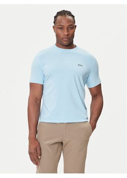 BOSS T-Shirt 50506373 Błękitny Regular Fit ze sklepu MODIVO w kategorii T-shirty męskie - zdjęcie 184688551