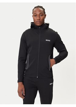 BOSS Bluza Sicon 50542948 Czarny Regular Fit ze sklepu MODIVO w kategorii Bluzy męskie - zdjęcie 184688561