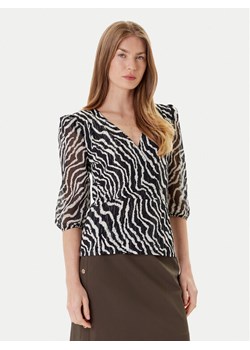 Morgan Bluzka 252-TRUDDY Czarny Regular Fit ze sklepu MODIVO w kategorii Bluzki damskie - zdjęcie 184688591