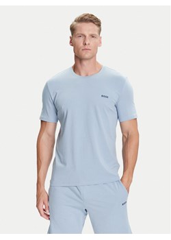 BOSS T-Shirt Mix&Match 50515312 Błękitny Regular Fit ze sklepu MODIVO w kategorii T-shirty męskie - zdjęcie 184688640