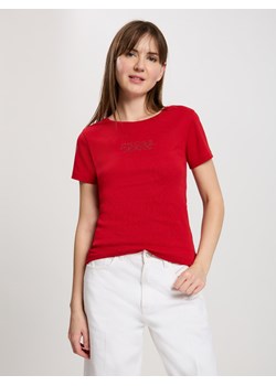 Cross Jeans Koszulka w kolorze czerwonym ze sklepu Limango Polska w kategorii Bluzki damskie - zdjęcie 184689444