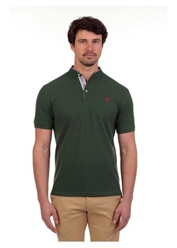 The Time of Bocha Koszulka polo w kolorze ciemnozielonym ze sklepu Limango Polska w kategorii T-shirty męskie - zdjęcie 184689542