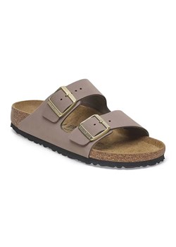 Birkenstock Skórzane klapki &quot;Arizona&quot; w kolorze fioletowym ze sklepu Limango Polska w kategorii Klapki damskie - zdjęcie 184689711