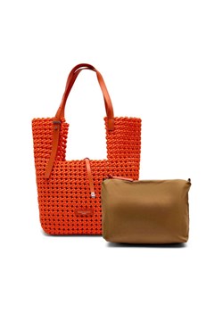 GIANNI CHIARINI Shopperka + saszetka Ava | z dodatkiem skóry ze sklepu Gomez Fashion Store w kategorii Torby Shopper bag - zdjęcie 184689872