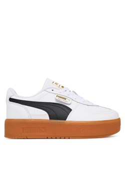 Sneakersy Puma Palermo Elevata Lth Wns 400461 02 Biały ze sklepu eobuwie.pl w kategorii Buty sportowe damskie - zdjęcie 184690593