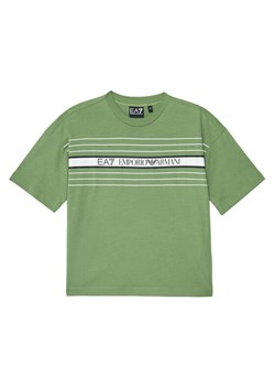 EA7 Emporio Armani T-Shirt 7B000069 AF10378 U7203 Zielony Relaxed Fit ze sklepu MODIVO w kategorii T-shirty chłopięce - zdjęcie 184691061